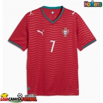 Camisa de Futebol Portugal Cristiano Ronaldo #7 Equipamento Principal Mundo 2026 Manga Curta
